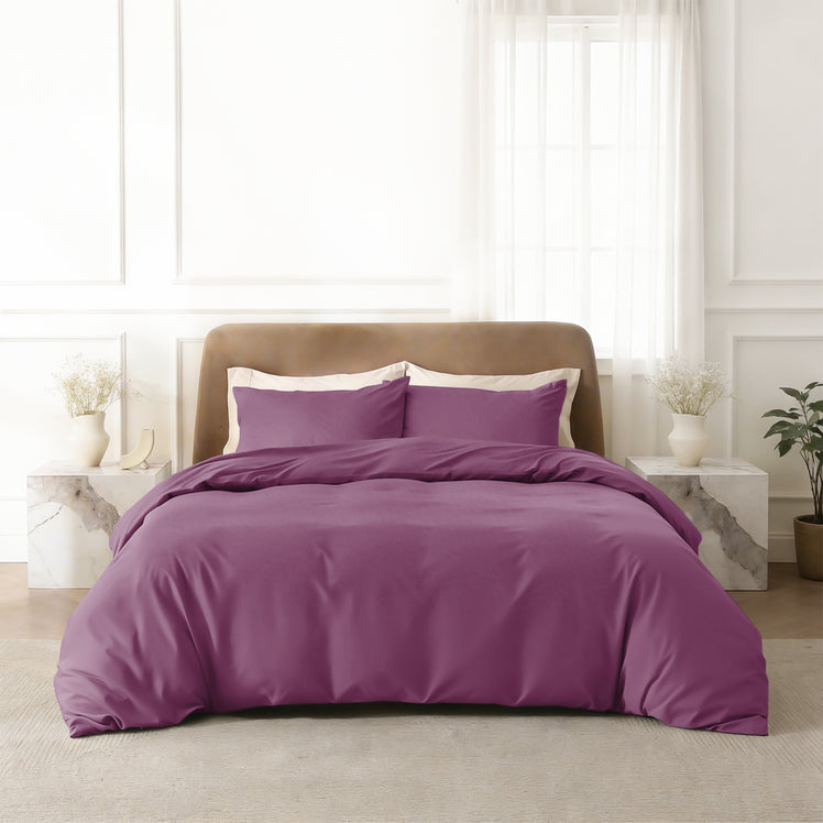 Plain Duvet Cover Set