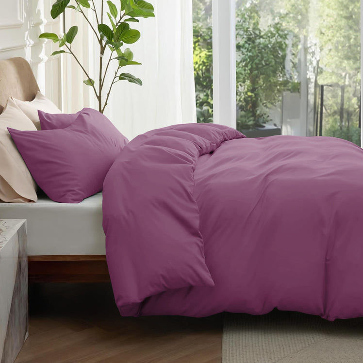 Plain Duvet Cover Set