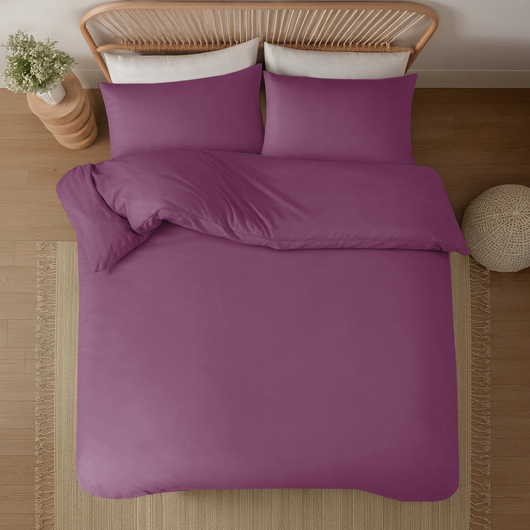 Plain Duvet Cover Set