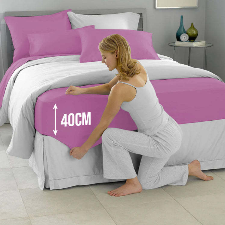 Extra Deep Fitted Sheets 30cm & 40cm