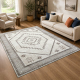 Vintage Large Rug Carpet Cashmere Radiant