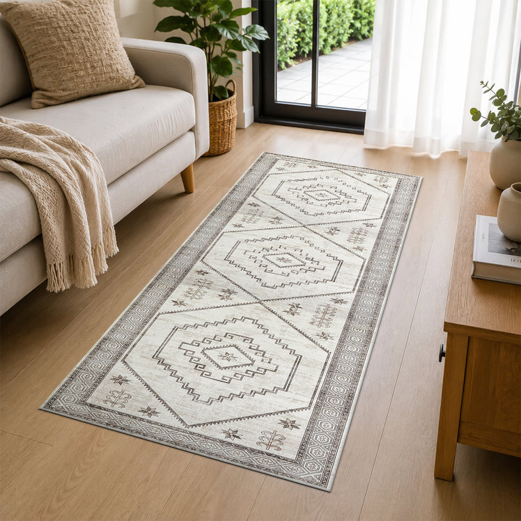 Vintage Large Rug Carpet Cashmere Radiant