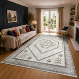 Vintage Large Rug Carpet Cashmere Radiant