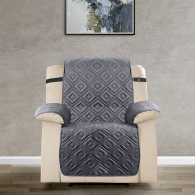 Dark Grey Sofa Protector Cover Non-Slip & Waterproof