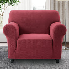 Red Stretch Sofa Cover