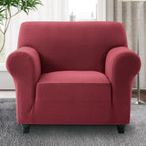 Red Stretch Sofa Cover