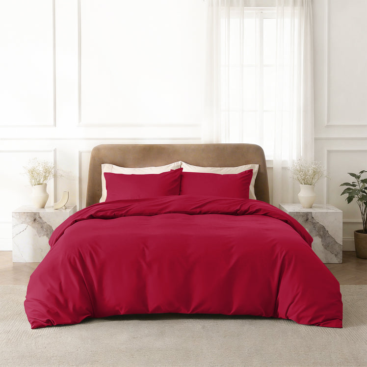 Plain Duvet Covers Set
