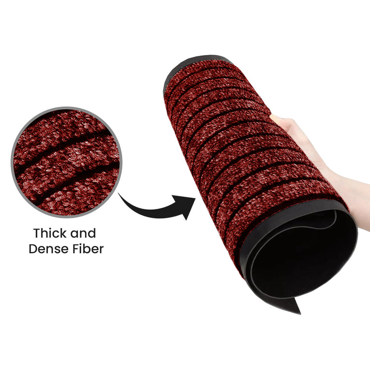 Non-Slip Rubber Door Mat – Washable Indoor & Outdoor Mat