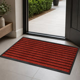 Non-Slip Rubber Door Mat – Washable Indoor & Outdoor Mat