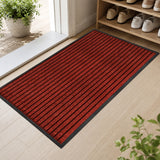 Non-Slip Rubber Door Mat – Washable Indoor & Outdoor Mat