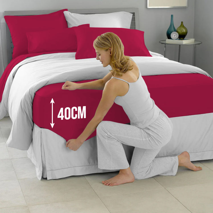 Extra Deep Fitted Sheets 30cm & 40cm