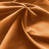 Rust Pillow Cases Plain Pair