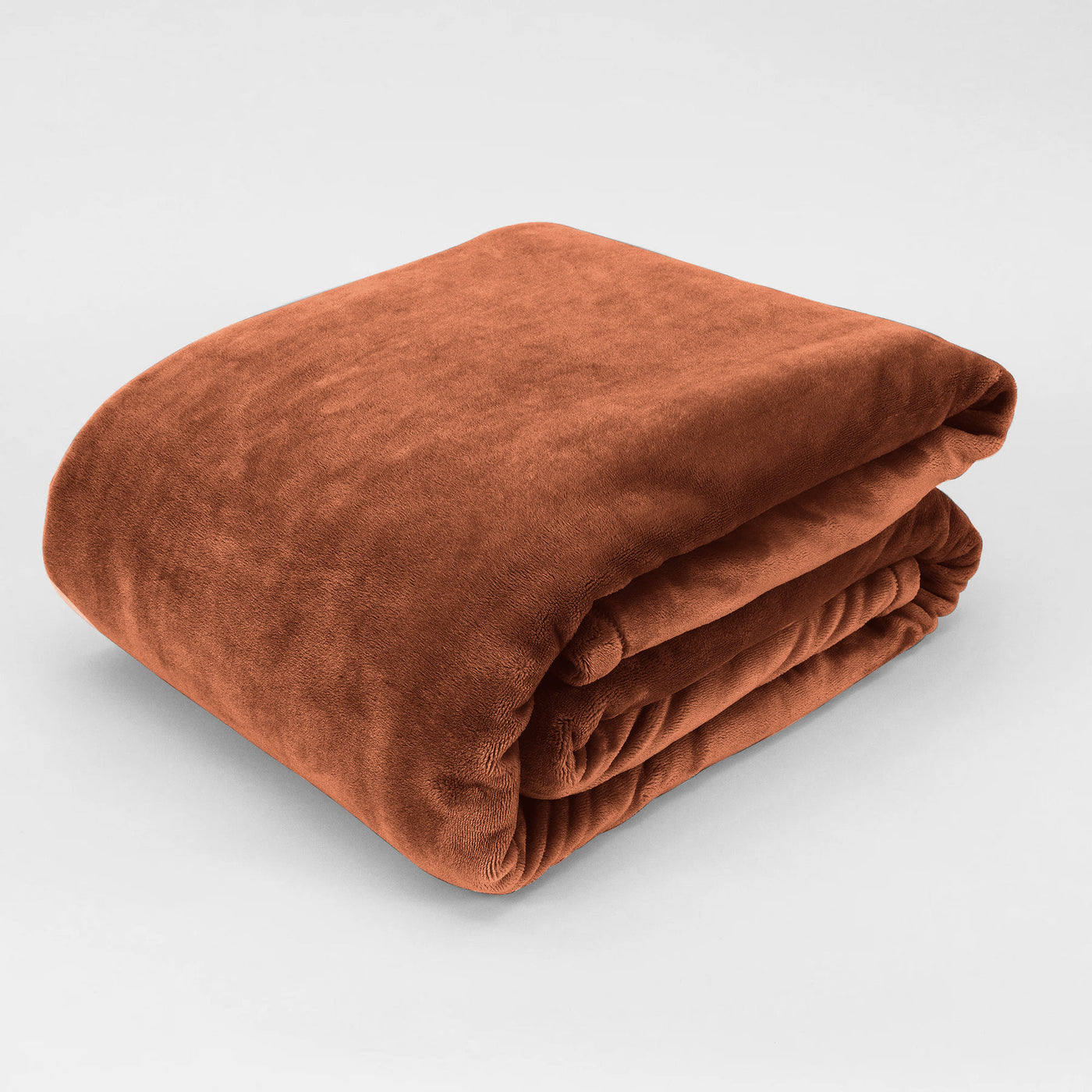 Rust Fleece Blanket