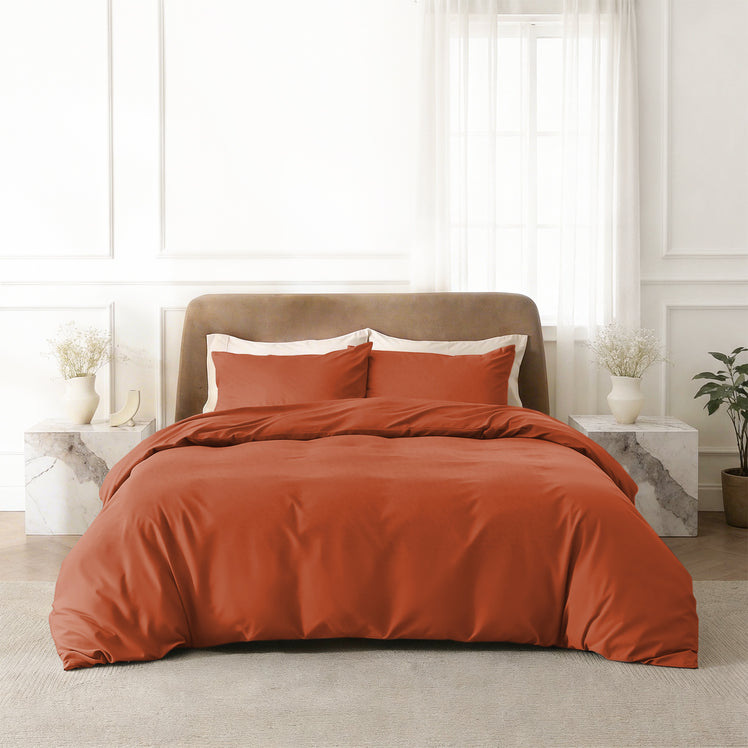 Plain Duvet Covers Set