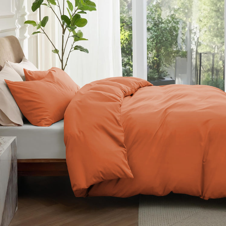 Plain Duvet Cover Set