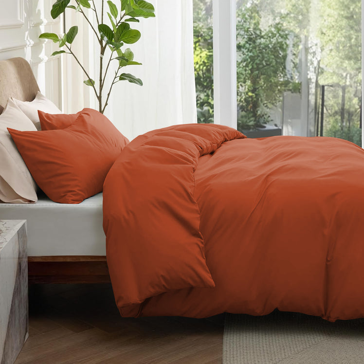 Plain Duvet Covers Set