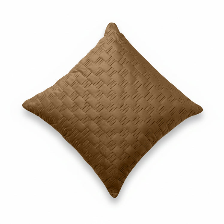 Velvet Embossed Pattern Cushion Covers Check