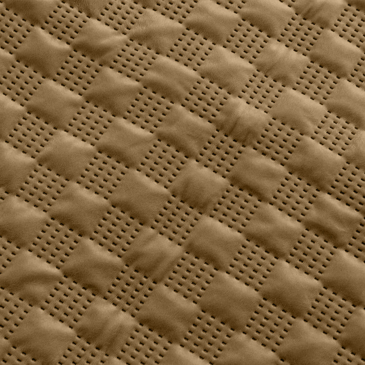 Velvet Embossed Pattern Cushion Covers Check