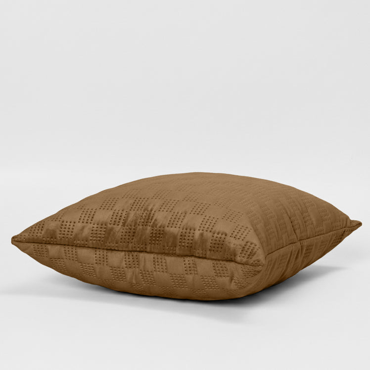 Velvet Embossed Pattern Cushion Covers Check