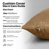 Velvet Embossed Pattern Cushion Covers Check