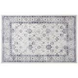 Persian Floral Medallion Cashmere Rug Serene