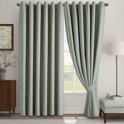 Blackout Curtains – Eyelet Design for Bedroom