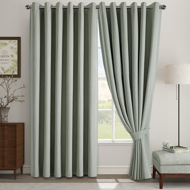 Blackout Curtains – Eyelet Design for Bedroom