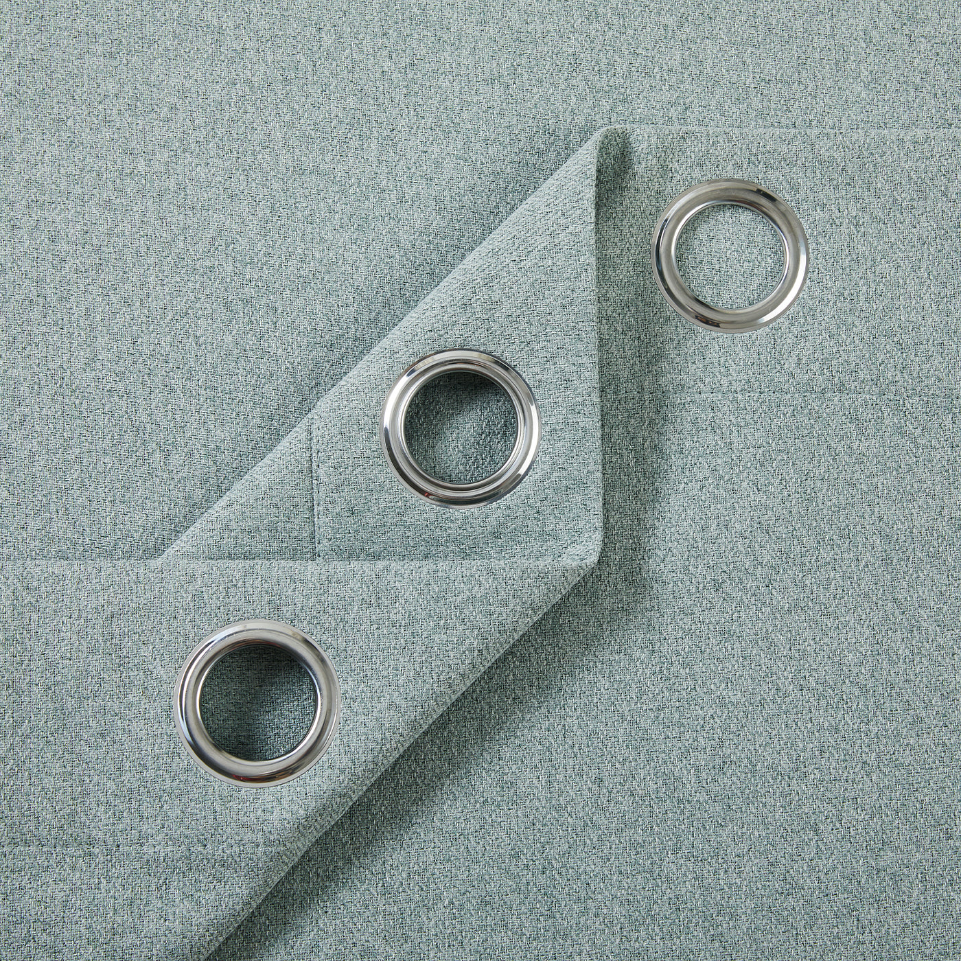 Blackout Linen Curtains, Eyelet Design - Thick & Heavy