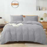 4 Piece Bedding Set Duvet Cover, Pillowcases & Fitted Sheet