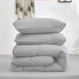 4 Piece Bedding Set Duvet Cover, Pillowcases & Fitted Sheet