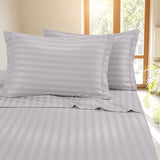 Dobby Stripe Fitted Sheet 40CM