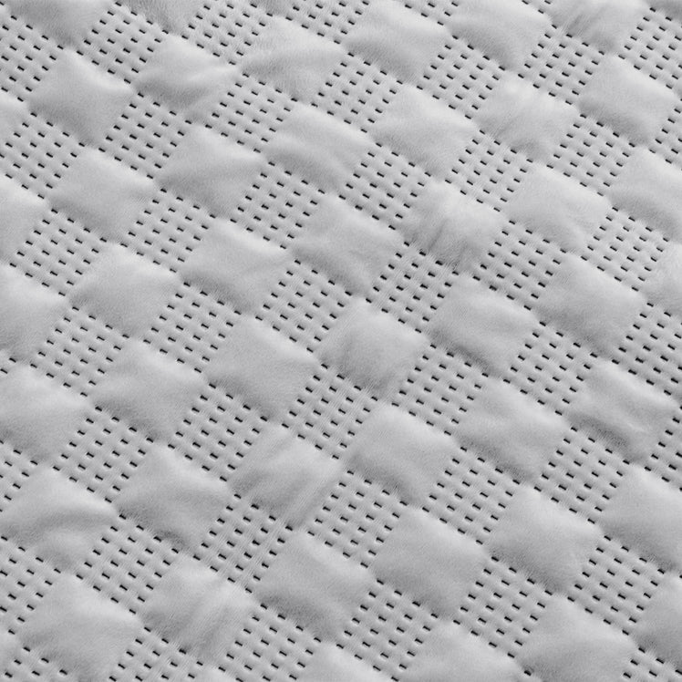 Velvet Embossed Pattern Cushion Covers Check