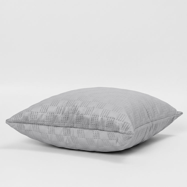 Velvet Embossed Pattern Cushion Covers Check