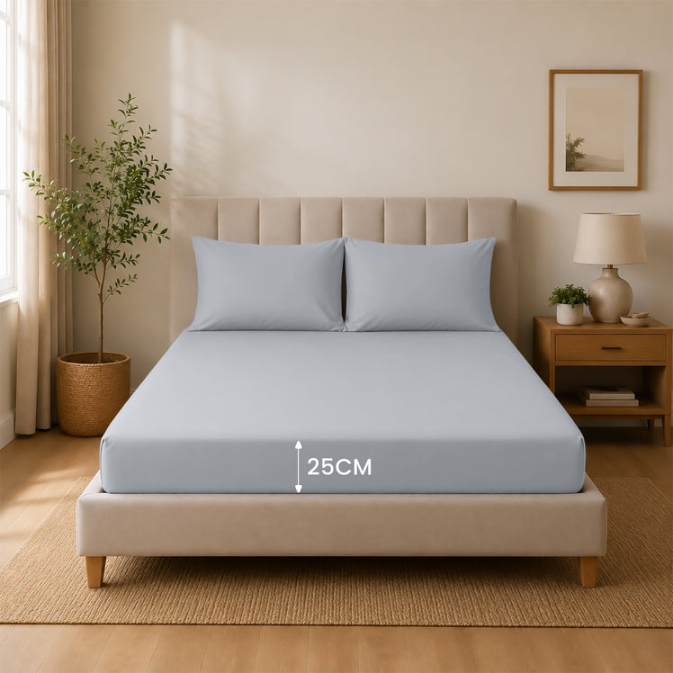 Extra Deep Fitted Sheets 25cm, 30cm & 40cm