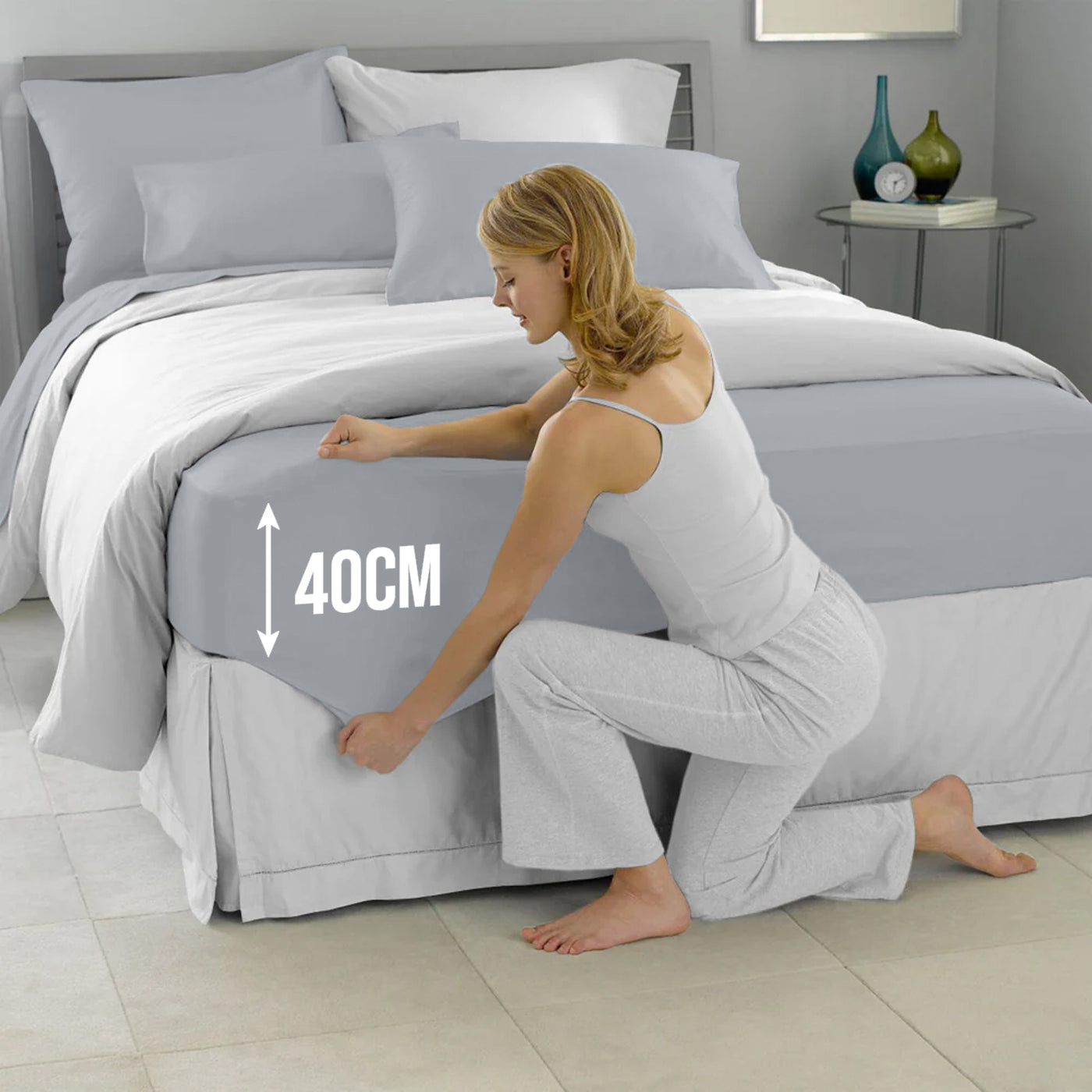 Extra Deep Fitted Sheets 30cm & 40cm