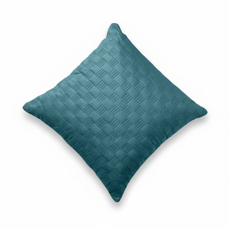Velvet Embossed Pattern Cushion Covers Check