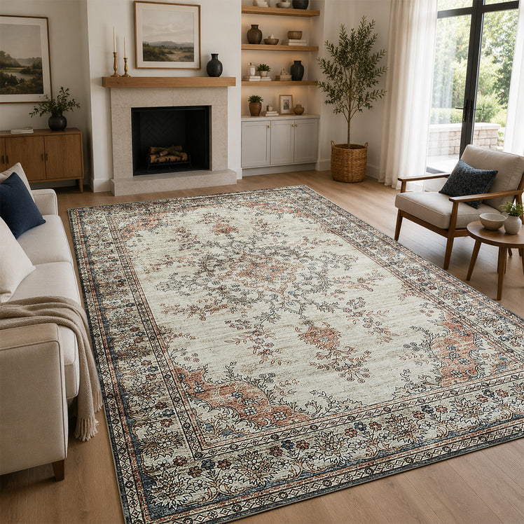 Vintage Turkish Rug Timeless