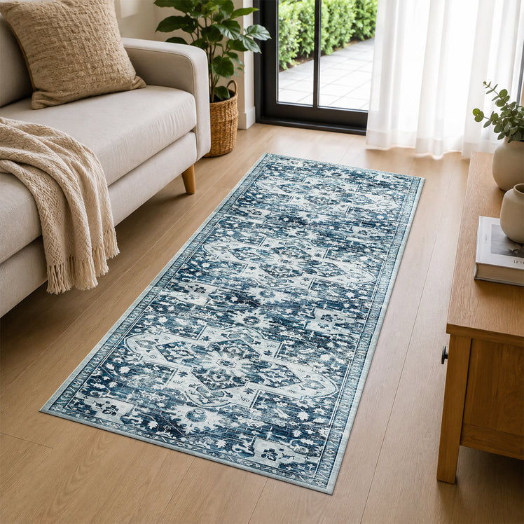 Bohemian Vintage Area Rug Tranquil
