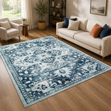 Bohemian Vintage Area Rug Tranquil