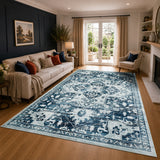 Bohemian Vintage Area Rug Tranquil