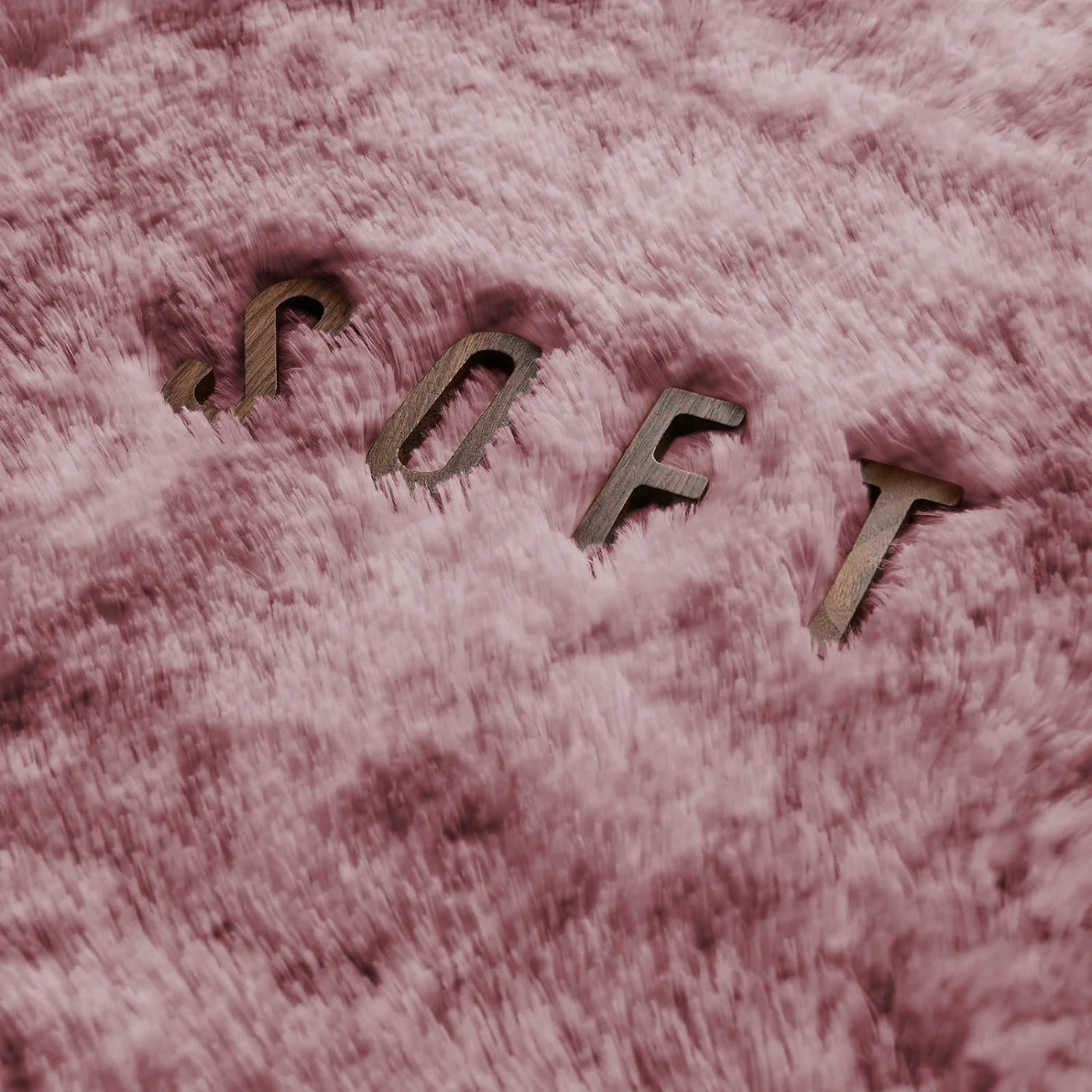 Faux Fur Anti Slip Soft Plush Shaggy Rug Tie Dye Lilac