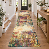 Vibrant Abstract Large Area Bedroom Rug