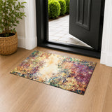 Vibrant Abstract Large Area Bedroom Rug