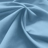 Washed Blue Pillow Cases Plain Pair