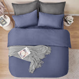 4 Piece Bedding Set Duvet Cover, Pillowcases & Fitted Sheet