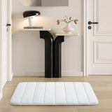 Memory Foam Bath Mat White