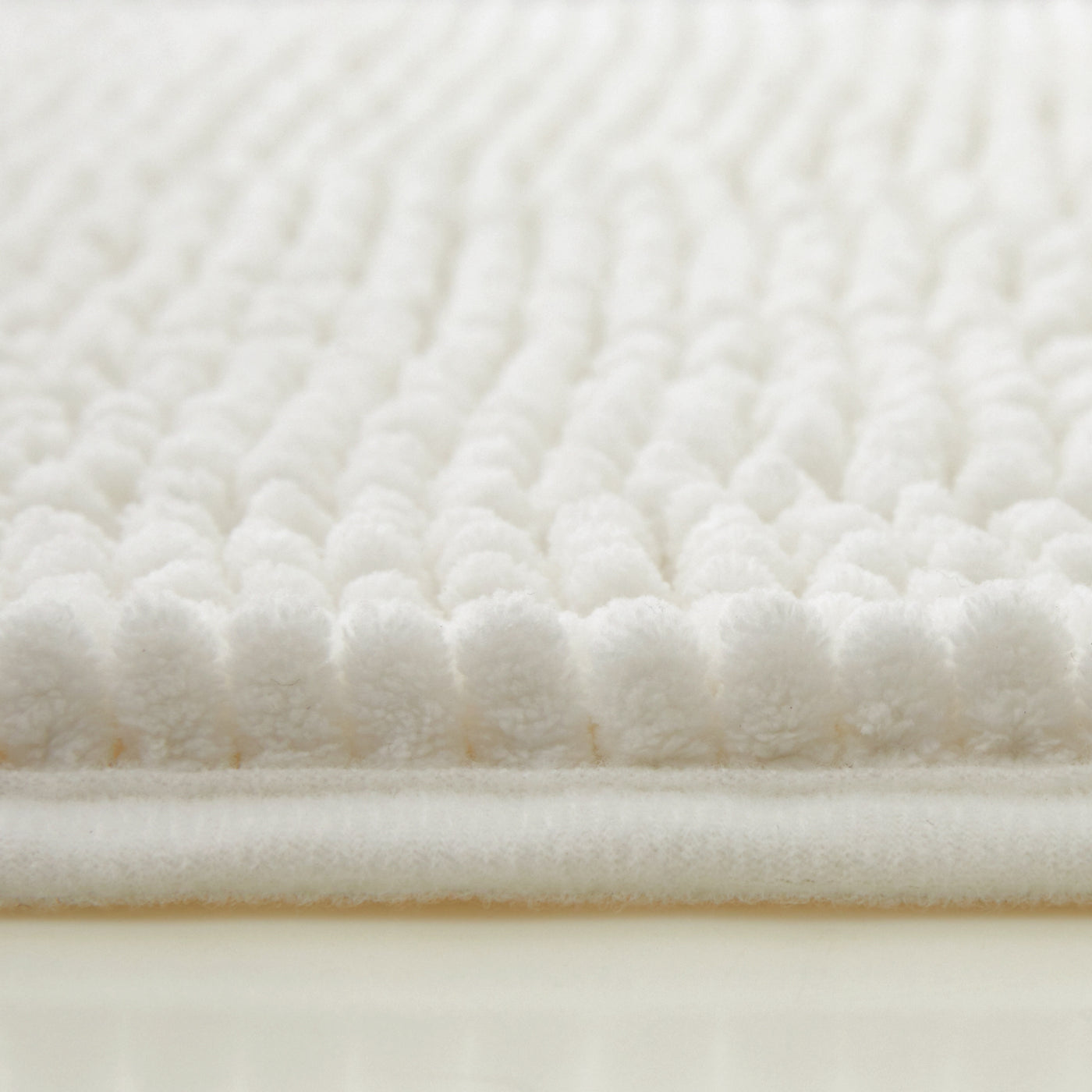 Chenille Bath Mat White