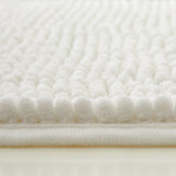 Chenille Bath Mat White