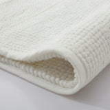 Chenille Bath Mat White