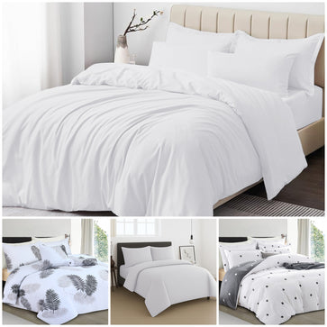 white duvet cover